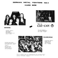 link to front sleeve of 'German Metal Fighters No. 2' compilation LP from 1988