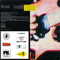 link to back sleeve of 'Livorno Rock 90' compilation LP from 1991