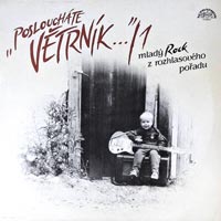 link to front sleeve of 'Posloucháte Větrník.../1' compilation LP from 1985