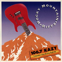 link to front sleeve of 'KAZY: Rocky Mountain Riffs' compilation CD from 1992