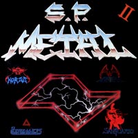 link to front sleeve of 'S.P. Metal II' compilation LP from 1985