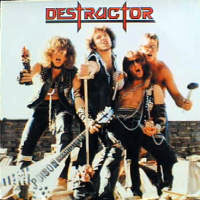 Destructor - Maximum Destruction LP, Roadrunner pressing from 1986