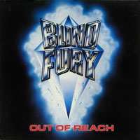 Blind Fury - Out Of Reach LP, Roadrunner pressing from 1984