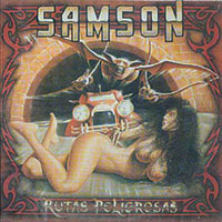 Samson - Rutas Peligrosas LP sleeve