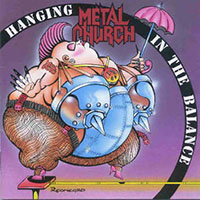 Metal Church - Hanging in the Balance LP sleeve