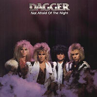Dagger - Not afraid of the night LP, CD sleeve