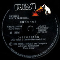 Chronos - Depresion 7" sleeve