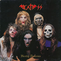 Death SS - Heavy Demons LP sleeve
