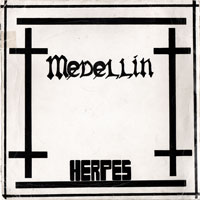 Herpes - Medellin 7" sleeve