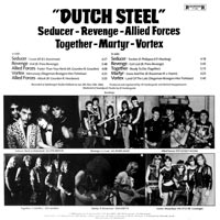 link to back sleeve of 'Dutch Steel' compilation LP from 1984