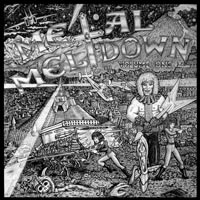 link to front sleeve of 'Metal Meltdown Volume One' compilation LP from 1985