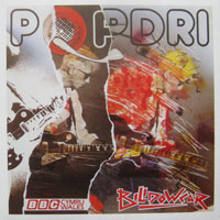 link to front sleeve of 'Popdri' compilation 7inch EP from 1985