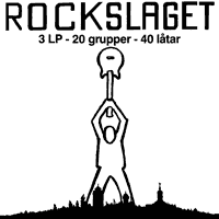 link to front sleeve of 'Rockslaget' compilation 3LP from 1981