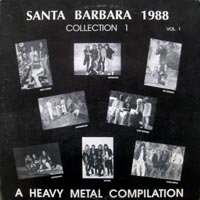 link to front sleeve of 'Santa Barbara 1988 Collection 1 Vol. 1' compilation LP from 1988