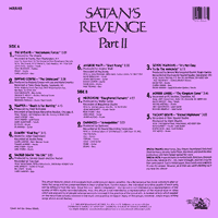 link to back sleeve of 'Satan's Revenge Part II' compilation LP from 1988