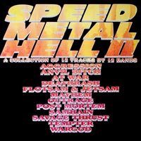 link to front sleeve of 'Speed Metal Hell II' compilation LP from 1986
