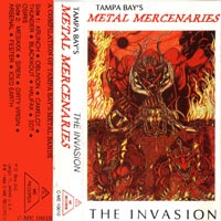 link to front sleeve of 'Tampa Bay's Metal Mercenaries: The Invasion' compilation MC from 1988