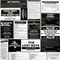 link to back sleeve of 'Twelve Go Mad In Durham' compilation LP from 1986