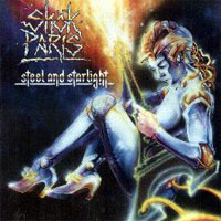Shok Paris - Steel And Starlight LP, Auburn Records pressing from 1987