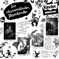 Die Stammelnden Heimkinder/<br /> Cretin Hoppers - Kinderüberraschung/  Nachbar's Keller Split-  LP, D & S Recording pressing from 1986