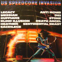 Various - US Speedcore Invasion LP, Disaster pressing from 1986