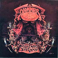 Slammer - Nightmare Scenario LP/CD, Heavy Metal Records pressing from 1991