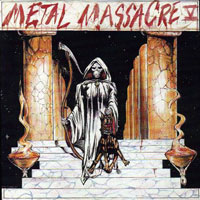 Various - Metal Massacre V LP, Metal Blade Records pressing from 1984