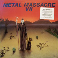 Various - Metal Massacre VII LP, Metal Blade Records pressing from 1986