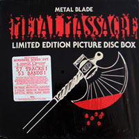 Various - Metal Massacre - Limited Edition Picture Disc Box 5LP Box, Metal Blade Records pressing from 1984