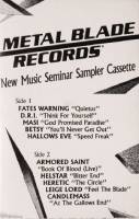 Various - New Music Seminar Sampler Cassette MC, Metal Blade Records pressing from 1988