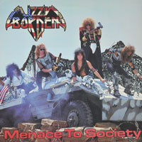 Lizzy Borden - Menace To Society LP, Roadrunner pressing from 1986