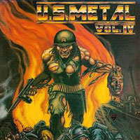 Various - U.S. Metal vol. IV LP, Shrapnel Records pressing from 1984