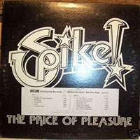 Spike - The price of pleasure LP sleeve