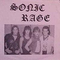 Sonic Rage - Sonic Rage 7" sleeve