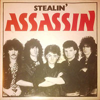 Assassin - Stealin' 7" sleeve