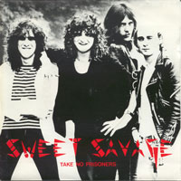 Sweet Savage - Take no prisoners 7" sleeve