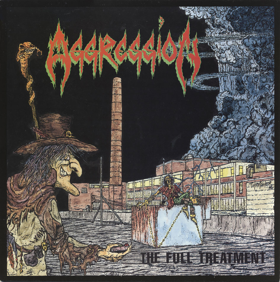 Aggression - The Full Treatment LP review (The Corroseum)